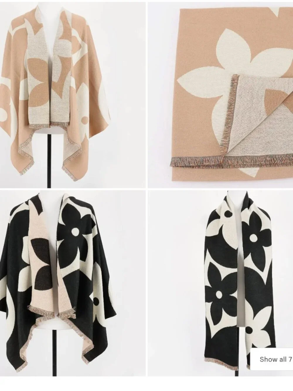 Multi Print Scarf
